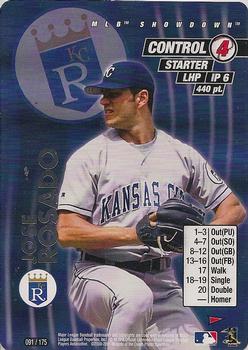 2001 MLB Showdown Pennant Run #091 Jose Rosado Front