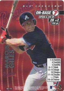 2001 MLB Showdown Pennant Run #104 Marcus Giles Front