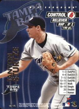 2001 MLB Showdown Pennant Run #135 Tanyon Sturtze Front
