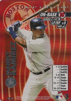 2001 MLB Showdown Pennant Run #155 Manny Ramirez Front