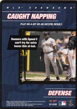 2001 MLB Showdown Pennant Run - Strategy #S11 Tony Gwynn / Caught Napping Front