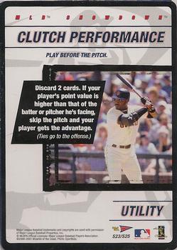 2001 MLB Showdown Pennant Run - Strategy #S23 Barry Bonds / Clutch Performance  Front