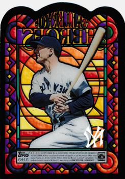 2013 Topps Archives - Gallery of Heroes #GH-LG Lou Gehrig Back