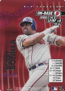 2001 MLB Showdown Unlimited #032 Bobby Bonilla Front