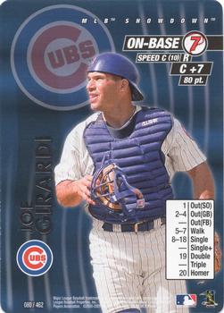 2001 MLB Showdown Unlimited #080 Joe Girardi Front