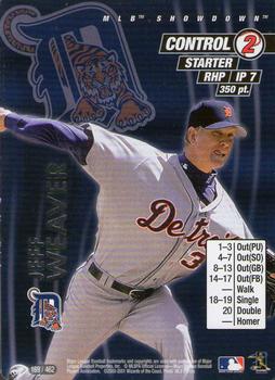 2001 MLB Showdown Unlimited #169 Jeff Weaver Front