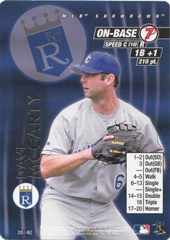 2001 MLB Showdown Unlimited #205 David McCarty Front