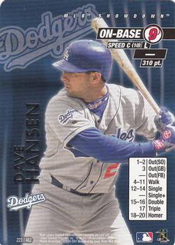 2001 MLB Showdown Unlimited #223 Dave Hansen Front