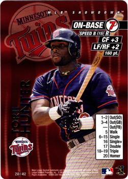 2001 MLB Showdown Unlimited #250 Torii Hunter Front
