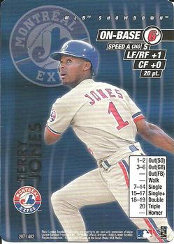 2001 MLB Showdown Unlimited #267 Terry Jones Front