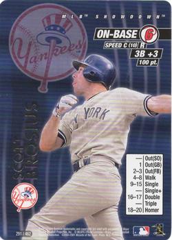 2001 MLB Showdown Unlimited #291 Scott Brosius Front