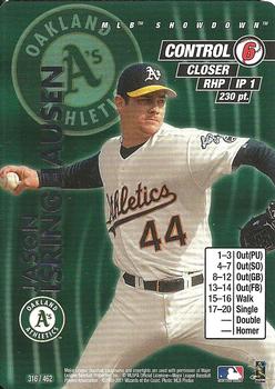2001 MLB Showdown Unlimited #316 Jason Isringhausen Front