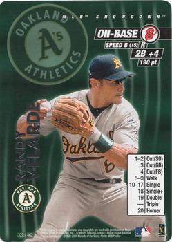 2001 MLB Showdown Unlimited #322 Randy Velarde Front