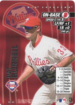 2001 MLB Showdown Unlimited #325 Pat Burrell Front
