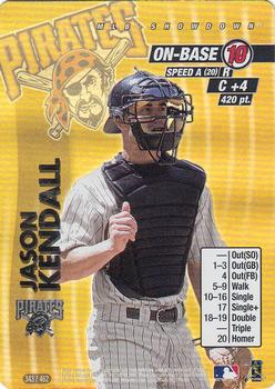 2001 MLB Showdown Unlimited #343 Jason Kendall Front
