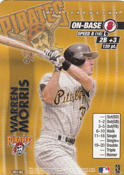 2001 MLB Showdown Unlimited #345 Warren Morris Front