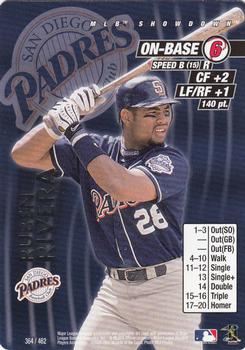 2001 MLB Showdown Unlimited #364 Ruben Rivera Front