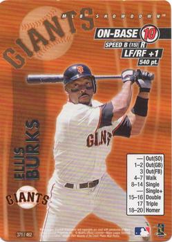 2001 MLB Showdown Unlimited #371 Ellis Burks Front