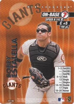 2001 MLB Showdown Unlimited #372 Bobby Estalella Front