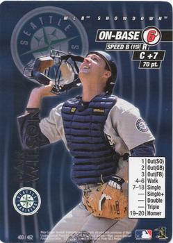 2001 MLB Showdown Unlimited #400 Dan Wilson Front