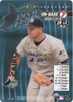 2001 MLB Showdown Unlimited #418 Miguel Cairo Front