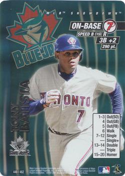 2001 MLB Showdown Unlimited #448 Tony Batista Front