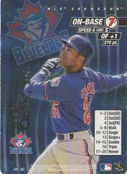 2001 MLB Showdown Unlimited #449 Jose Cruz, Jr. Front