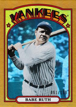2013 Topps Archives - Gold #1 Babe Ruth Front