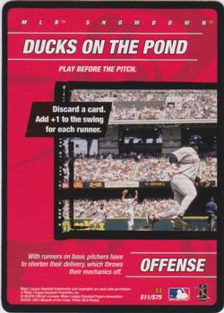 2001 MLB Showdown Unlimited - Strategy #S11 Ducks on the Pond Front