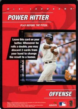 2001 MLB Showdown Unlimited - Strategy #S25 Power Hitter Front