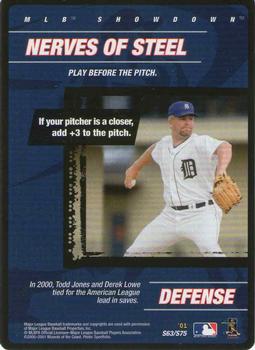 2001 MLB Showdown Unlimited - Strategy #S63 Nerves of Steel Front