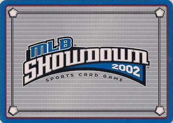 2002 MLB Showdown #102 Bartolo Colon Back