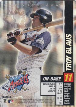 2002 MLB Showdown #004 Troy Glaus Front