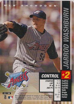 2002 MLB Showdown #012 Jarrod Washburn Front