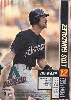 2002 MLB Showdown #019 Luis Gonzalez Front