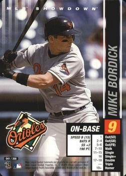 2002 MLB Showdown #041 Mike Bordick Front