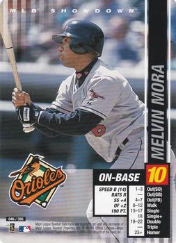 2002 MLB Showdown #046 Melvin Mora Front