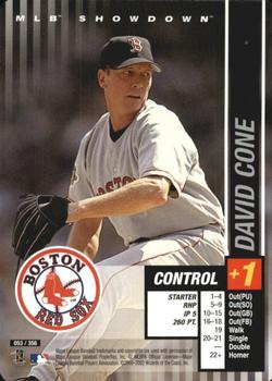 2002 MLB Showdown #053 David Cone Front
