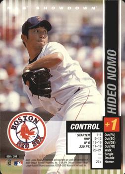2002 MLB Showdown #058 Hideo Nomo Front