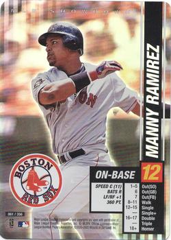 2002 MLB Showdown #061 Manny Ramirez Front