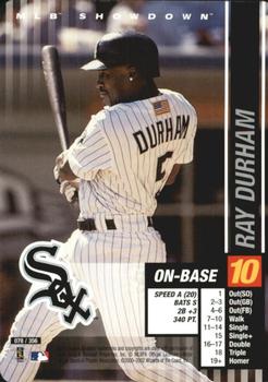 2002 MLB Showdown #078 Ray Durham Front