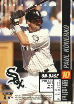2002 MLB Showdown #082 Paul Konerko Front