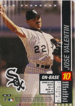 2002 MLB Showdown #086 Jose Valentin Front