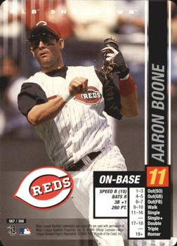 2002 MLB Showdown #087 Aaron Boone Front