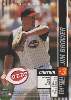2002 MLB Showdown #088 Jim Brower Front