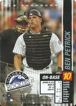 2002 MLB Showdown #117 Ben Petrick Front