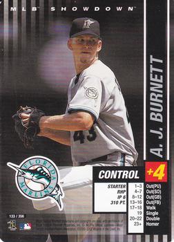 2002 MLB Showdown #133 A.J. Burnett Front