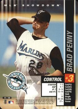 2002 MLB Showdown #141 Brad Penny Front