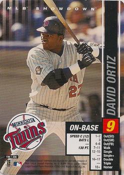 2002 MLB Showdown #196 David Ortiz Front