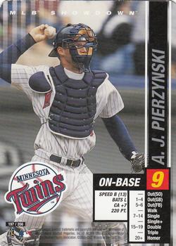2002 MLB Showdown #197 A.J. Pierzynski Front